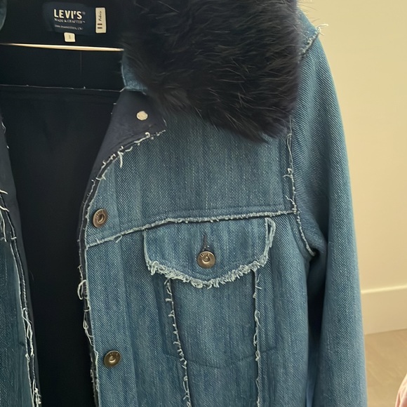Levi’s Made & Crafted long denim coat - Picture 2 of 7